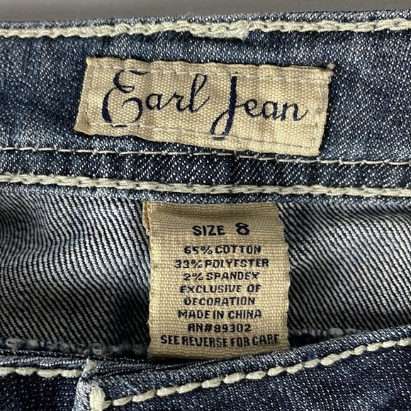 Earl Jean Bejeweled Bootcut Jeans Bling Bling - Picture 5 of 13